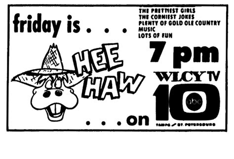 Hee Haw February 1974 Vintageads