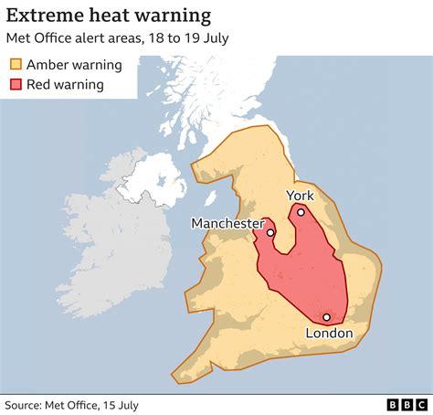 Heatwave National Emergency Declared After Uks First Red Extreme Heat Warning Bbc News