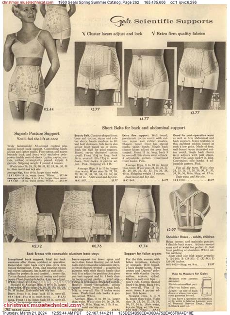 1960 sears spring summer catalog page 262 catalogs and wishbooks