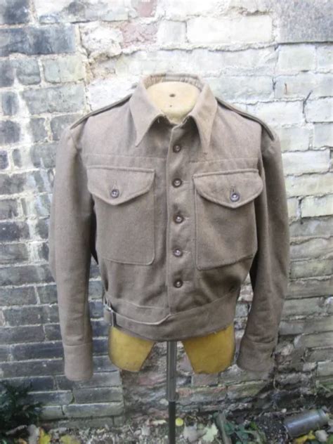 Ww2 1940 Pattern Battledress Jacket Battle Dress British Army Eur 64