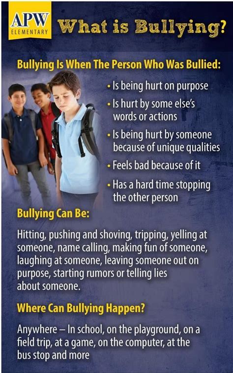 Elementary School Stop Bullying