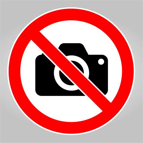 No Photo Sign Vector Art Icons And Graphics For Free Download