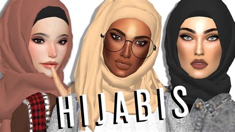The Sims 4 Create A Sim Hijabis Cc List ↓ Youtube