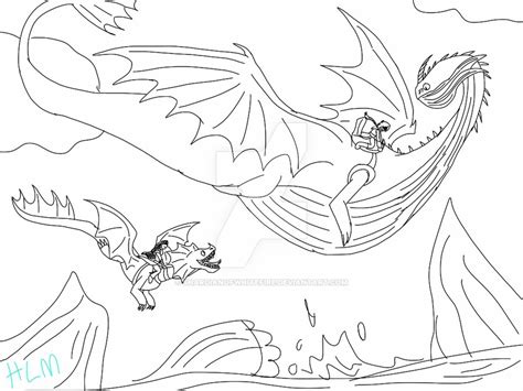 Try to color dragons to unexpected colors! HTTYD-Wanna Race? lineart by BlackDragon-Studios on DeviantArt