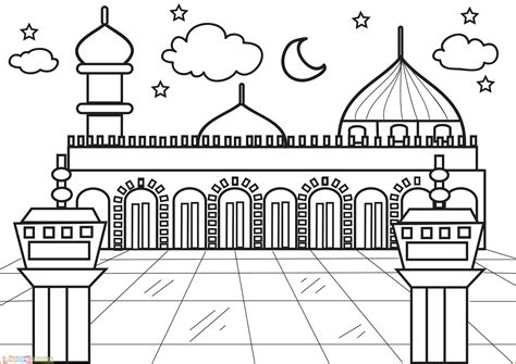 20 Terpopuler Mewarnai Tema Ramadhan Kode Warna Aneka Warnaku