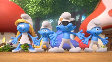 The Smurfs Cg Animated Reboot Gets A Trailer From Nickelodeon