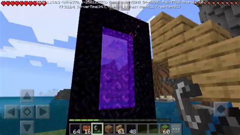 How To Make Nether Portalstep By Step Youtube