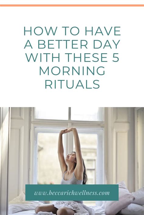 Do You Know The Difference Between A Morning Ritual And A Morning