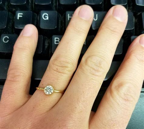 These Women Love Their Small Engagement Rings Whether You Do Or Not