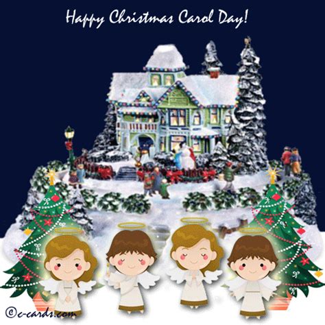 Christmas Carol Day Free Christmas Card Day Ecards Greeting Cards