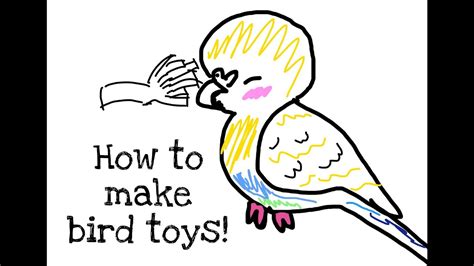 How To Make Bird Toys Youtube