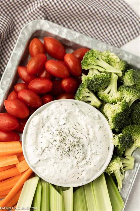 Homemade Ranch Dip Learn How To Make Ranch Dip