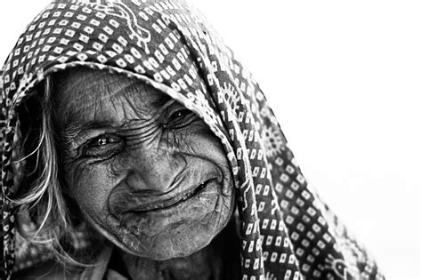 Smiling Portrait Of An Old Woman Smithsonian Photo Contest