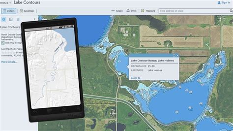 Fishing Maps On The North Dakota Game And Fish Website Ndgnf Youtube