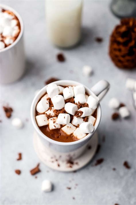 vanilla hot chocolate recipe for a cozy night in