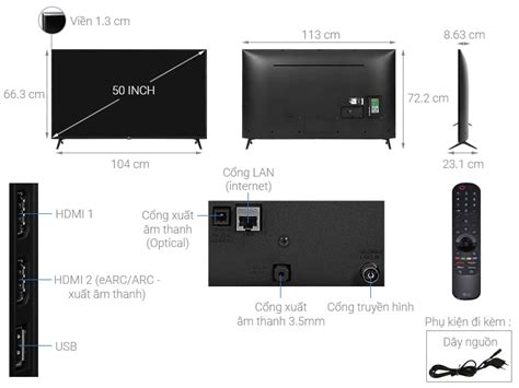Smart Tivi LG UHD 4K 50 inch 50UP7550PTC 50UP7550 Giá Rẻ