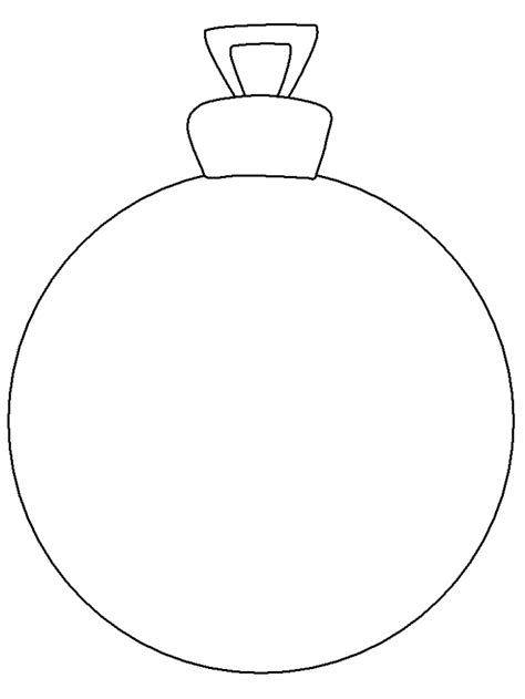 Blank Ornament Template