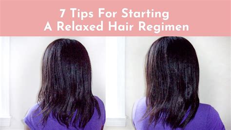 How To Start Your Healthy Hair Regimen Tips For Starting A Relaxed Hair Regimen Youtube