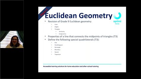 It is important to stress to learners that proportion gives no indication of actual length. Grade 10 Mathematics - Euclidean Geometry - YouTube