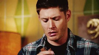 Dean Supernatural Eating Winchester Chocolate Gifs Pie
