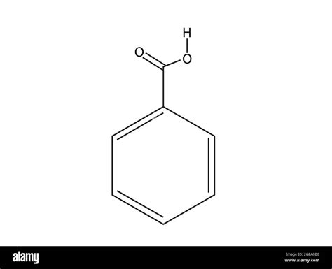 Estructura Química Del ácido Benzoico Anatomía Del ácido Benzoico