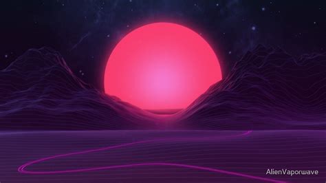 Sunrise Vaporwave By Alienvaporwave Redbubble