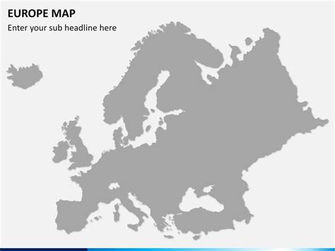 Europe Map Powerpoint Sketchbubble