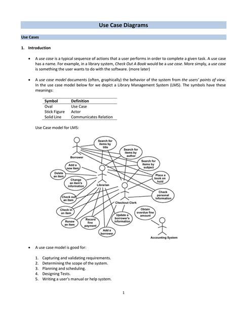 Use Case Diagram Example With Explanation Robhosking Diagram