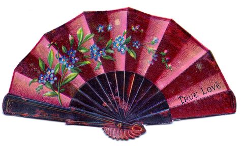 15 Victorian Hand Fan Images The Graphics Fairy