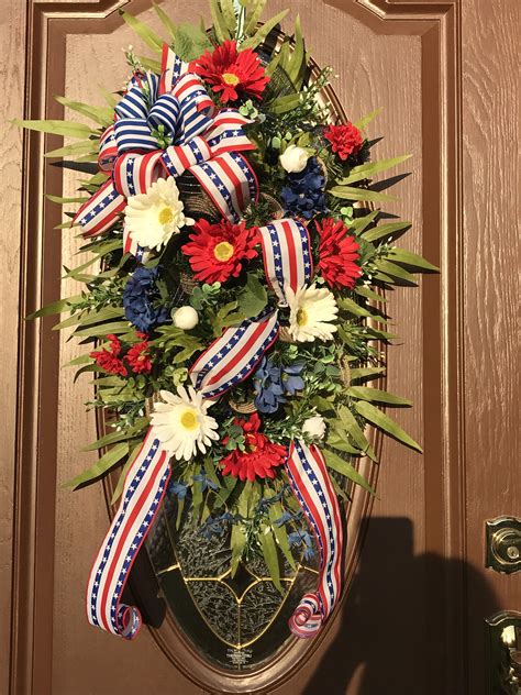 A Little Patriotic On Your Door This Welcomes So Many Holidays Like