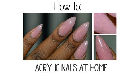 Jan 12, 2021 · cut off your acrylic nails (again, get as close to your real nails as possible without actually snipping them off). How to Do your own acrylic Nails At Home - YouTube