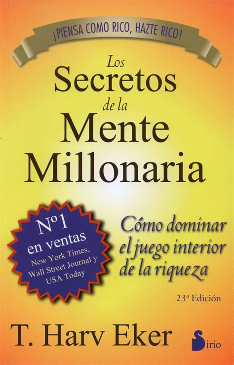 secretos de la mente millonaria los 38 ed eker harv libro en papel 9788478086085 librería
