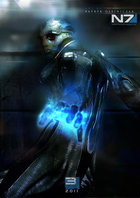 Mass Effect 3 Fan Art Featuring Patryk Garrett Olejniczak Fantasy
