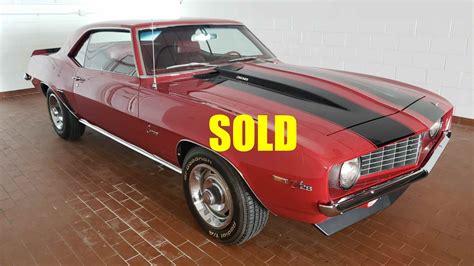 Used 1969 Chevrolet Camaro Z28 For Sale 57000 Classic Lady Motors