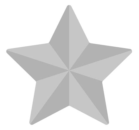 Download Grey Star Png Image For Free