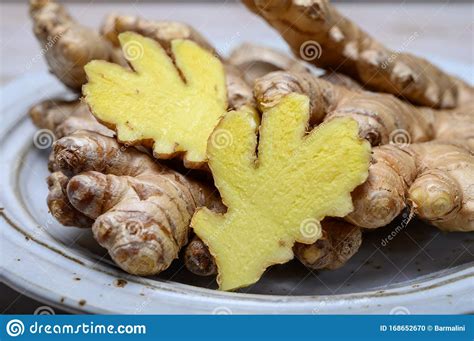 Fresh Gember Roots Used For Cooking And Medicine Stock Photo Image Of