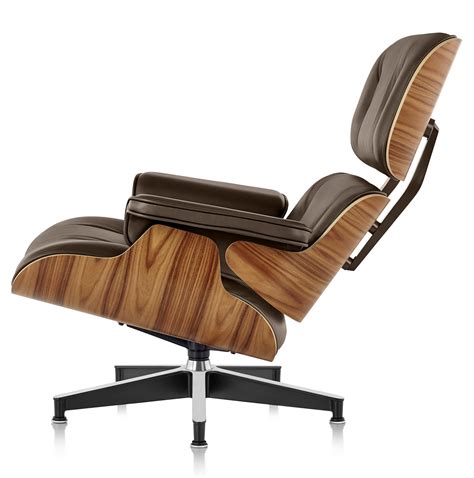 Herman miller and the eames office, still run by the eames family, developed the taller size in response to the fact that the average height of people worldwide has increased about an inch since the chair was designed. Herman Miller Eames® Lounge Chair - GR Shop Canada