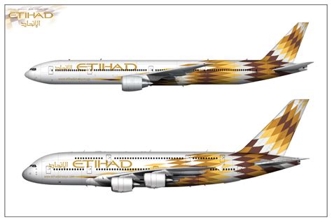 Etihad Airways New Livery Concept By Leikoo On Deviantart
