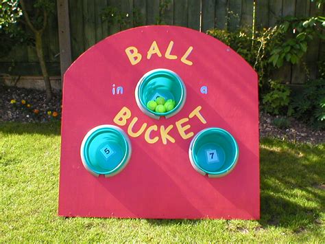 Ball In A Bucket Folding Fete And Party Games Hire