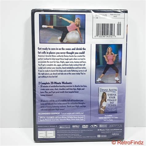 Denise Austin Dvd Shrink Your Female Fat Zones 2 Complete 20 Min Workouts 2003 12236143123 Ebay