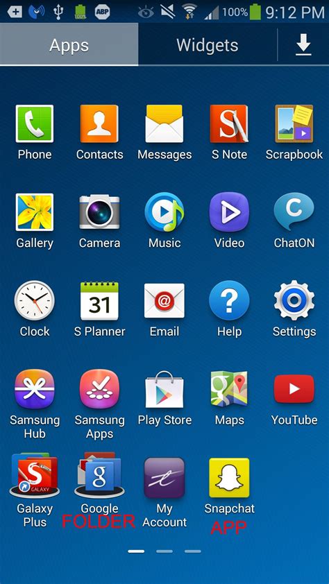 App icon badges tell you when you have unread notifications. notification icons - Where is GMail app on Galaxy Note 3 ...