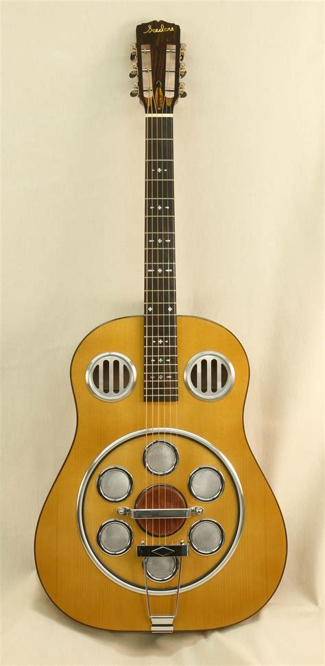 G003 Del Vecchio Style Resonator Guitar Seeders Instruments