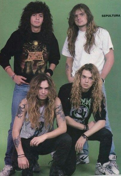Sepultura 80s Men Thrash Metal Metal Bands