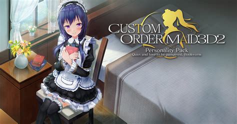 Custom Order Maid 3d2 Quiet And Love To Be Pampered Bookworm Dlc Adventure Sex Game Nutaku