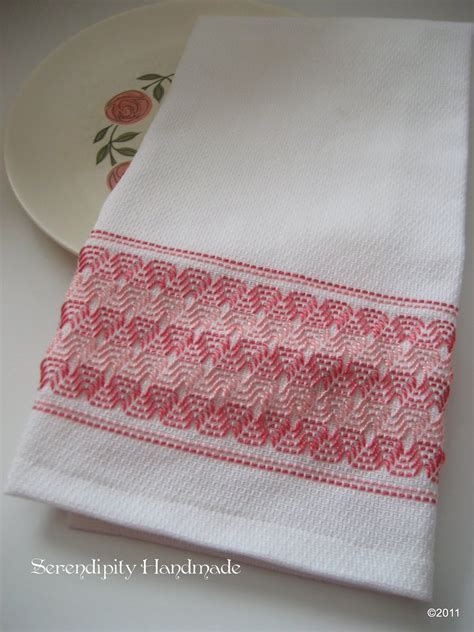 Serendipity Handmade Swedish Weaving Vintage Towel