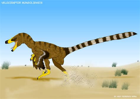 Paleoart 2 Velociraptor Mongoliensis By Frikizillarts On Deviantart