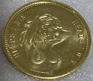 Heads I Win Tails You Lose Nude Flipping Coin Adult Nude Coin Brand New EBay