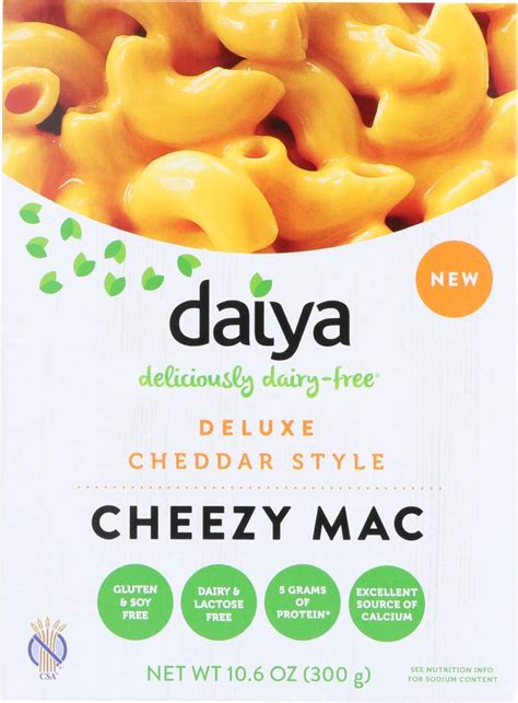 Amazon Com Daiya Deluxe Cheddar Style Cheezy Mac Oz Grocery
