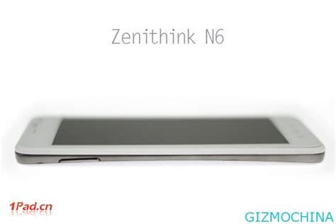 Zenithink N6 6 Inch Android Phablet Ready To Compete In Phablet Era