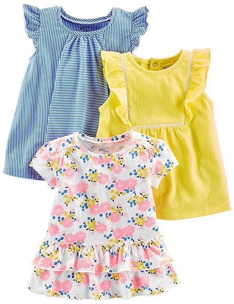 Simple Joys By Carters Baby Girls Toddler 3 Pack